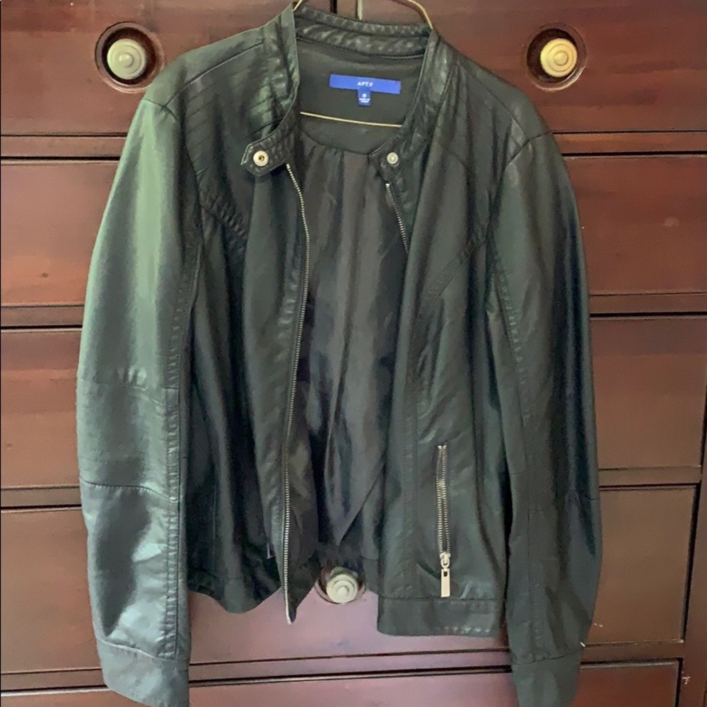 Apt 9 leather jacket